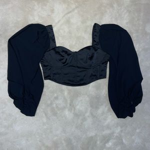 Missguided Women’s Blouse Black Size 12